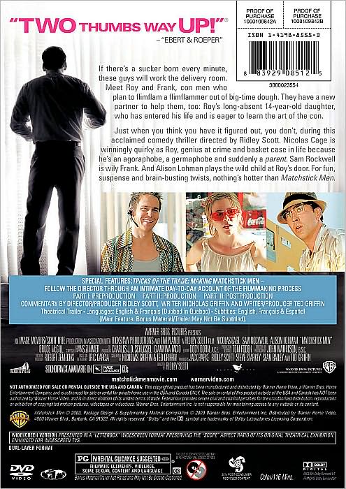 Matchstick Men [WS]