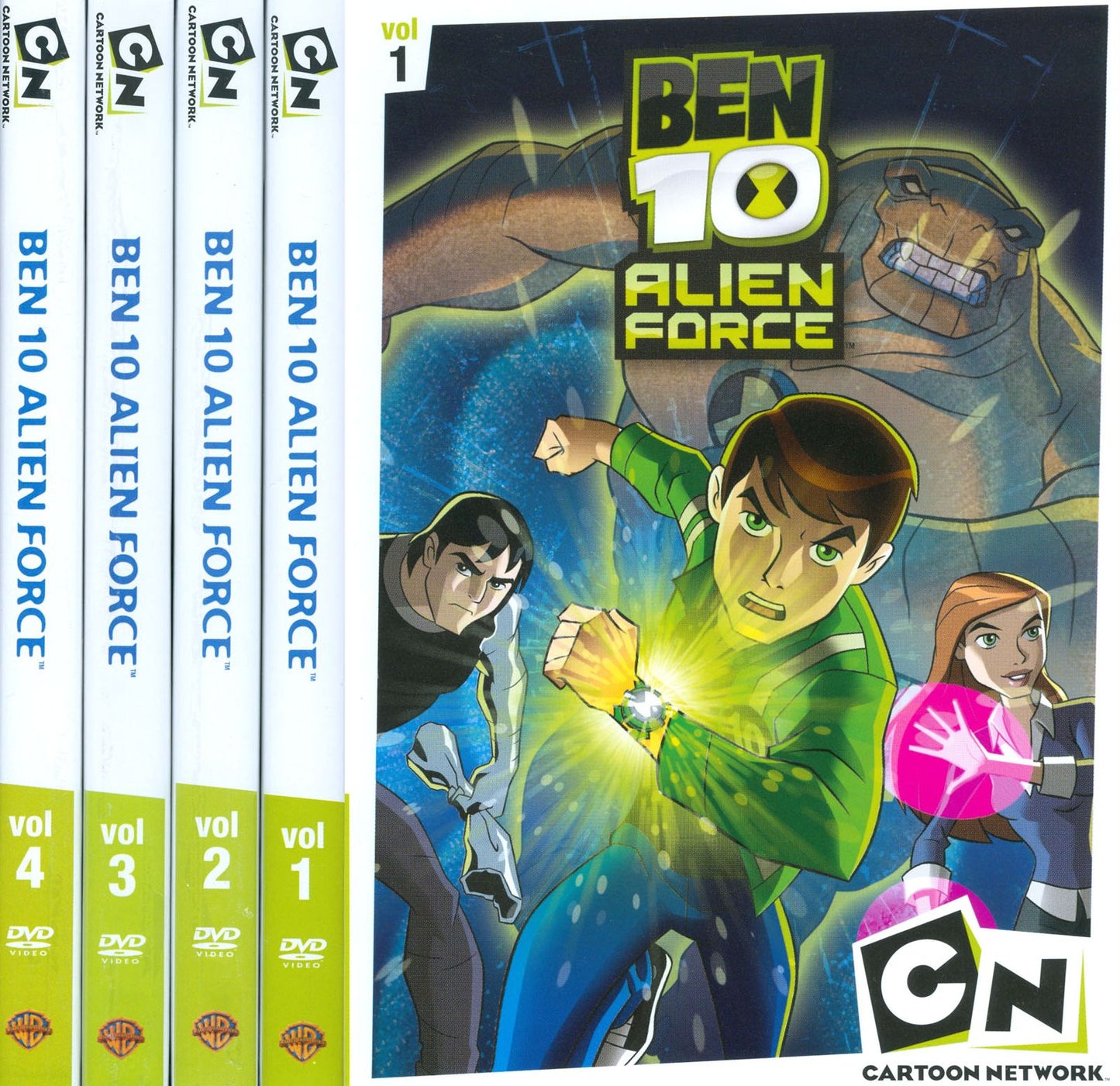 Ben 10: Alien Force, Vols. 1-4 [4 Discs]