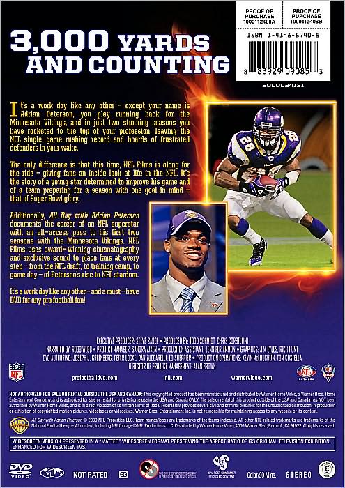 NFL: All Day with Adrian Peterson