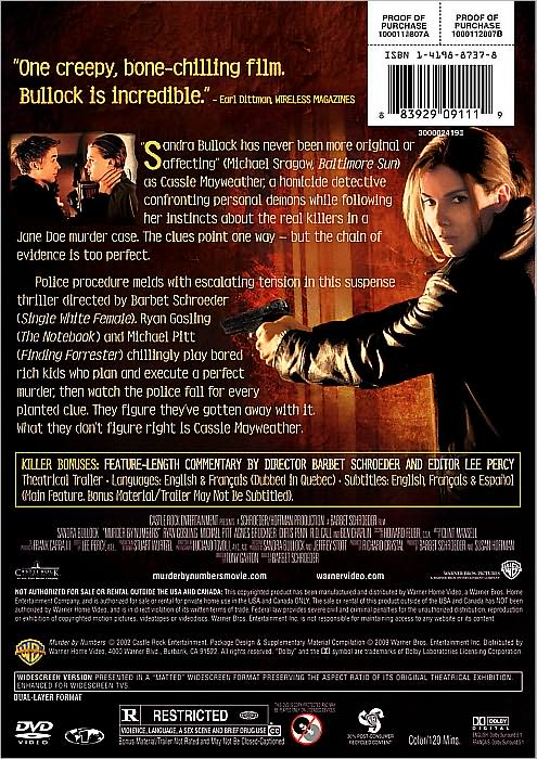 Murder by Numbers [P&S]