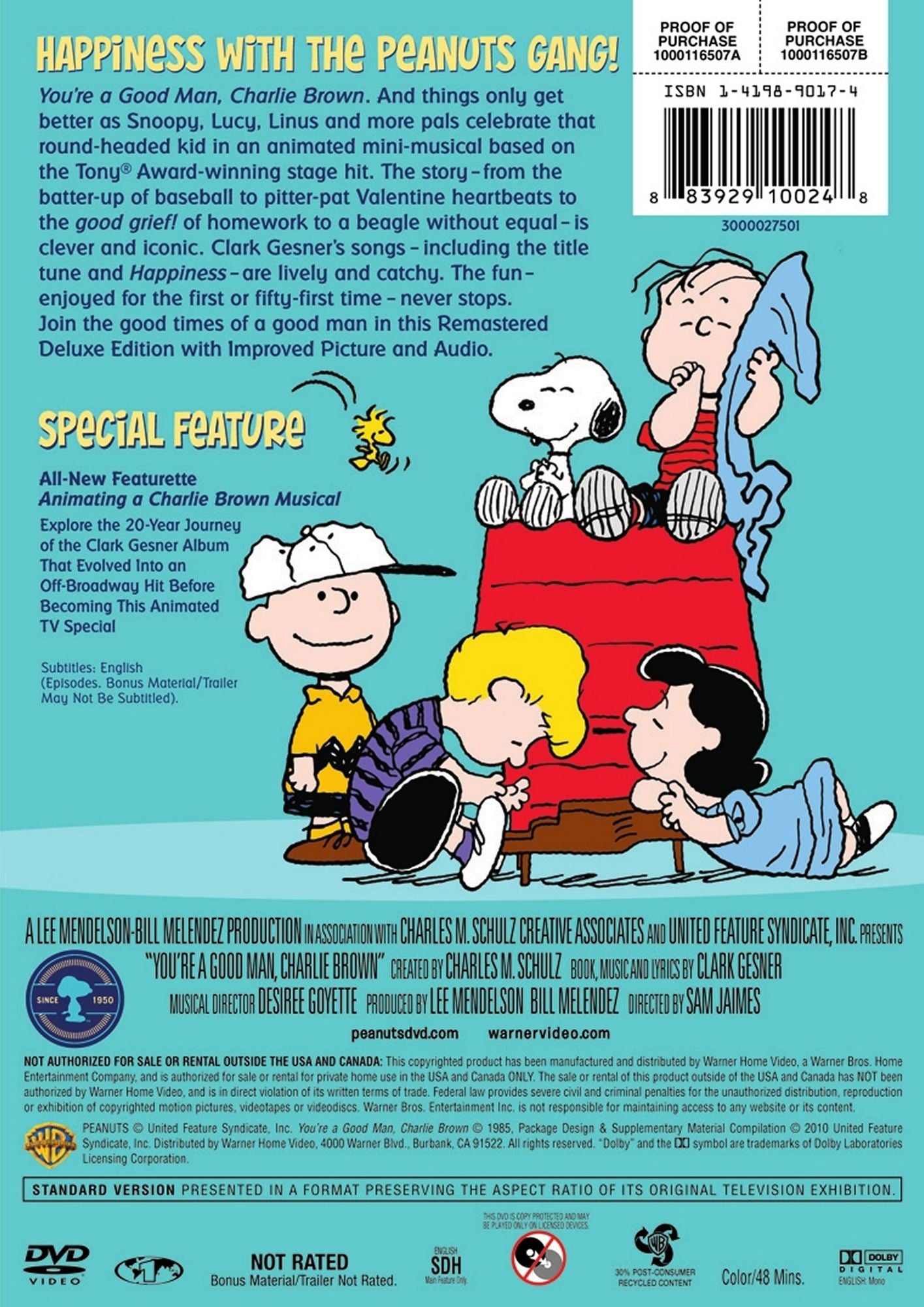 You're a Good Man, Charlie Brown [Deluxe Edition]