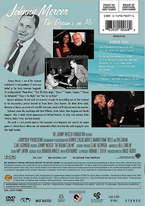 Johnny Mercer: The Dream's on Me [2 Discs]