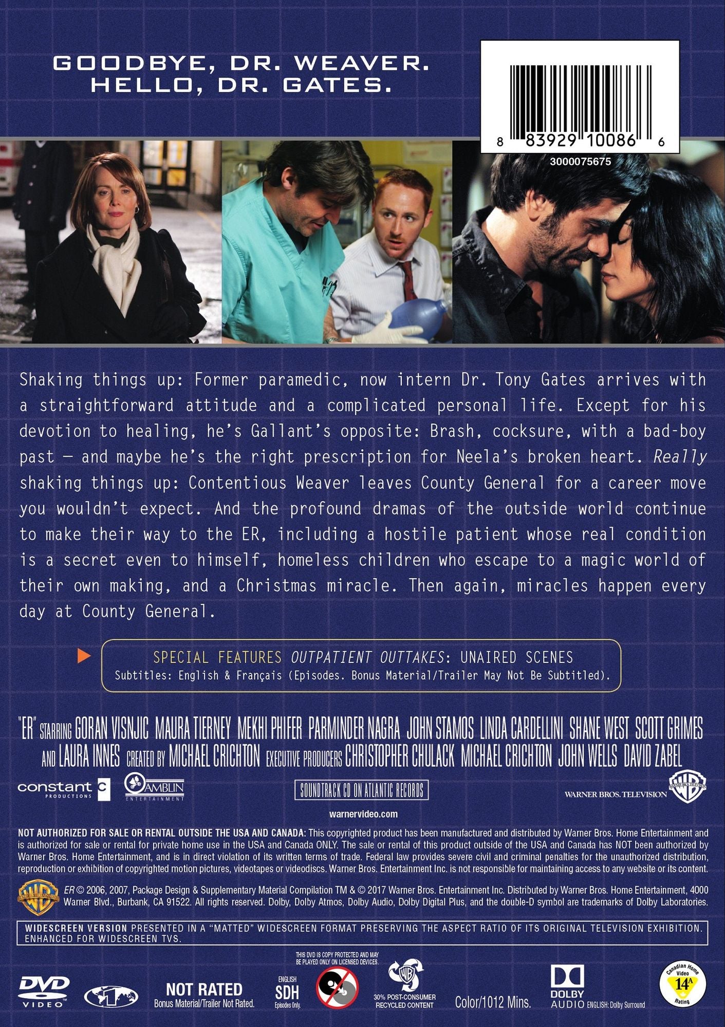 ER: The Complete Thirteenth Season [6 Discs]