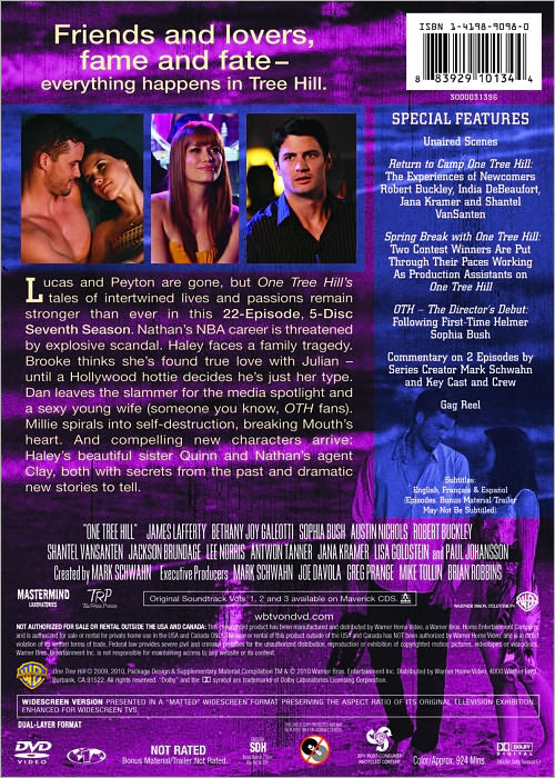 One Tree Hill: The Complete Seventh Season [5 Discs]