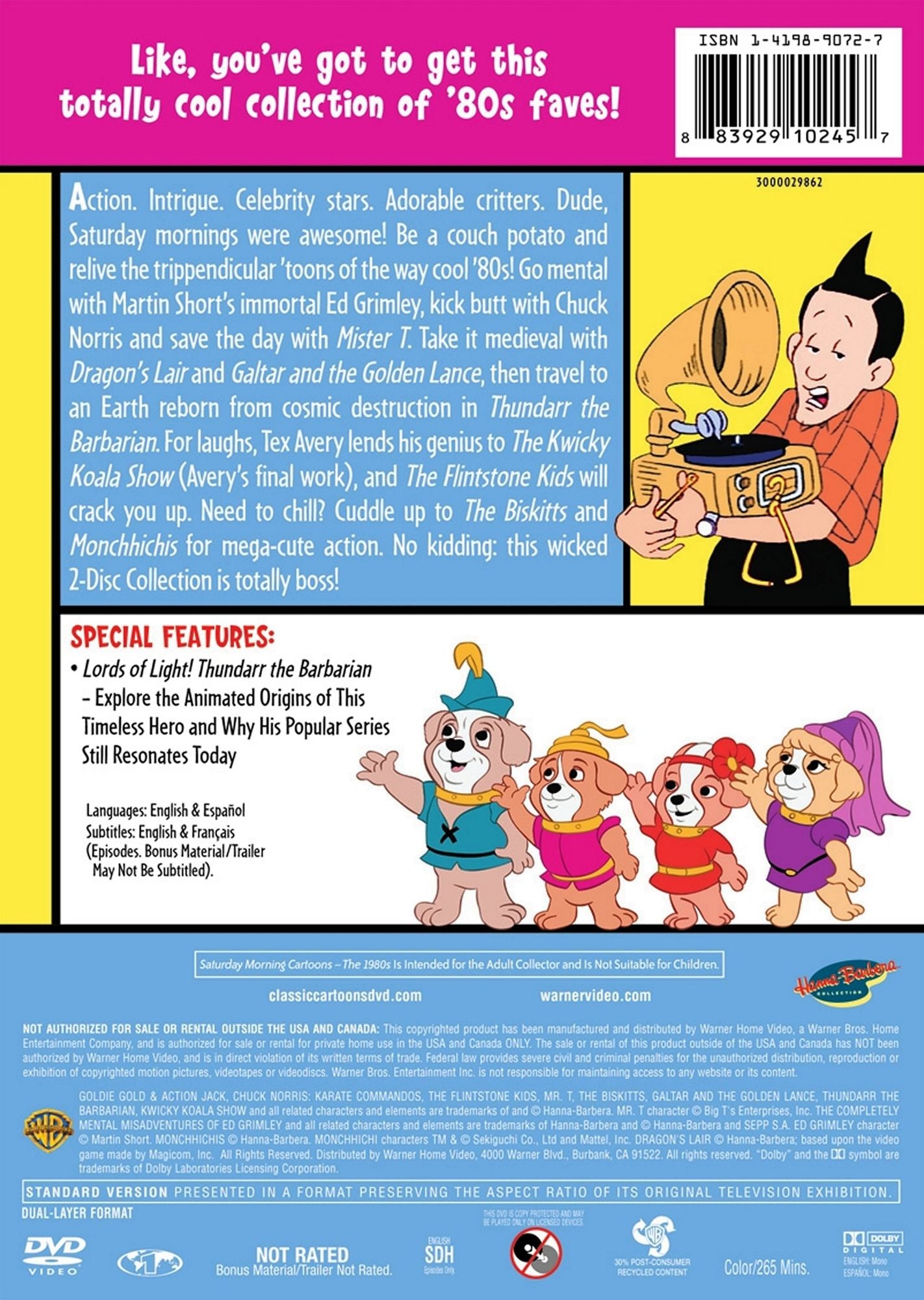 Saturday Morning Cartoons: 1980s, Vol. 1 [2 Discs]