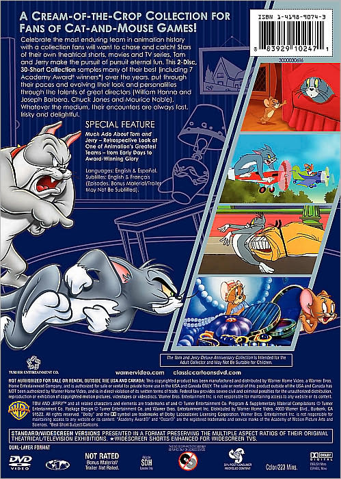 Tom and Jerry: Deluxe Anniversary Collection [2 Discs]
