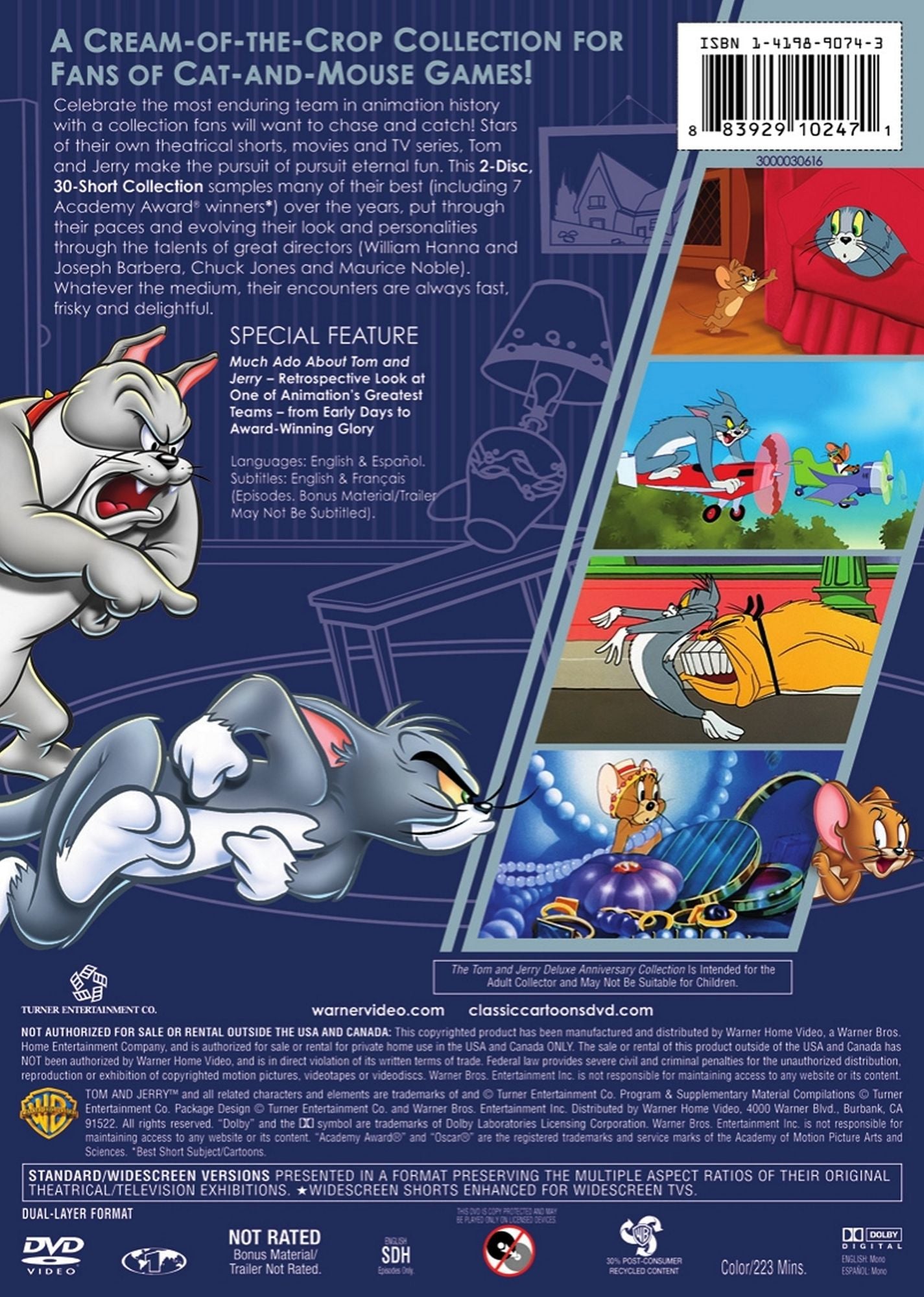Tom and Jerry: Deluxe Anniversary Collection [2 Discs]