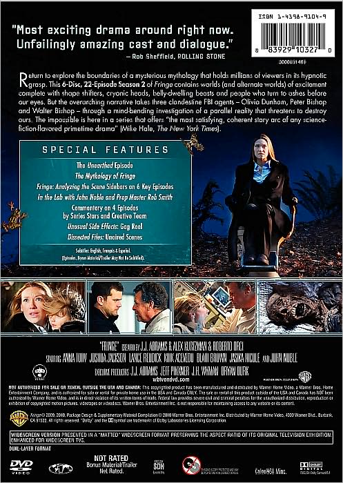 Fringe: The Complete Second Season [6 Discs]