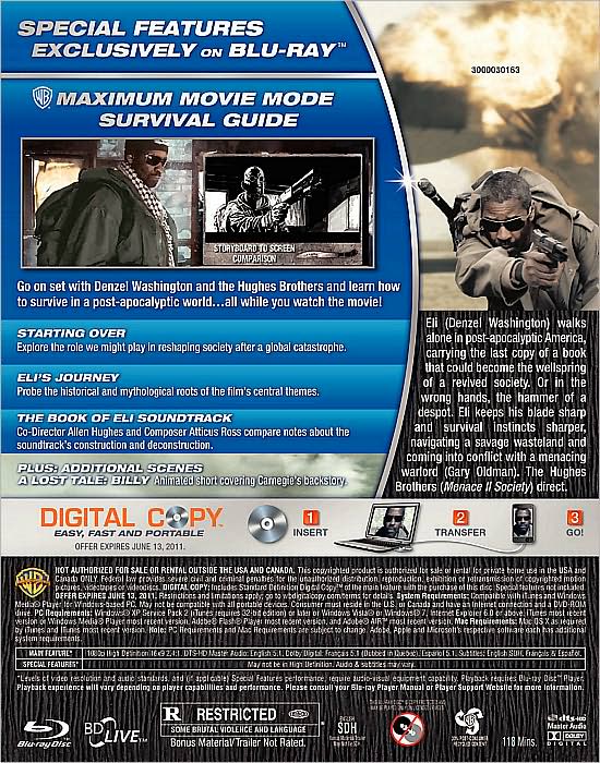 The Book of Eli [2 Discs] [Includes Digital Copy] [Blu-ray/DVD]