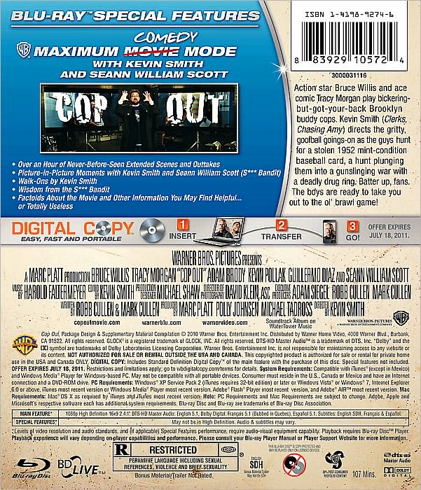 Cop Out [Blu-ray]