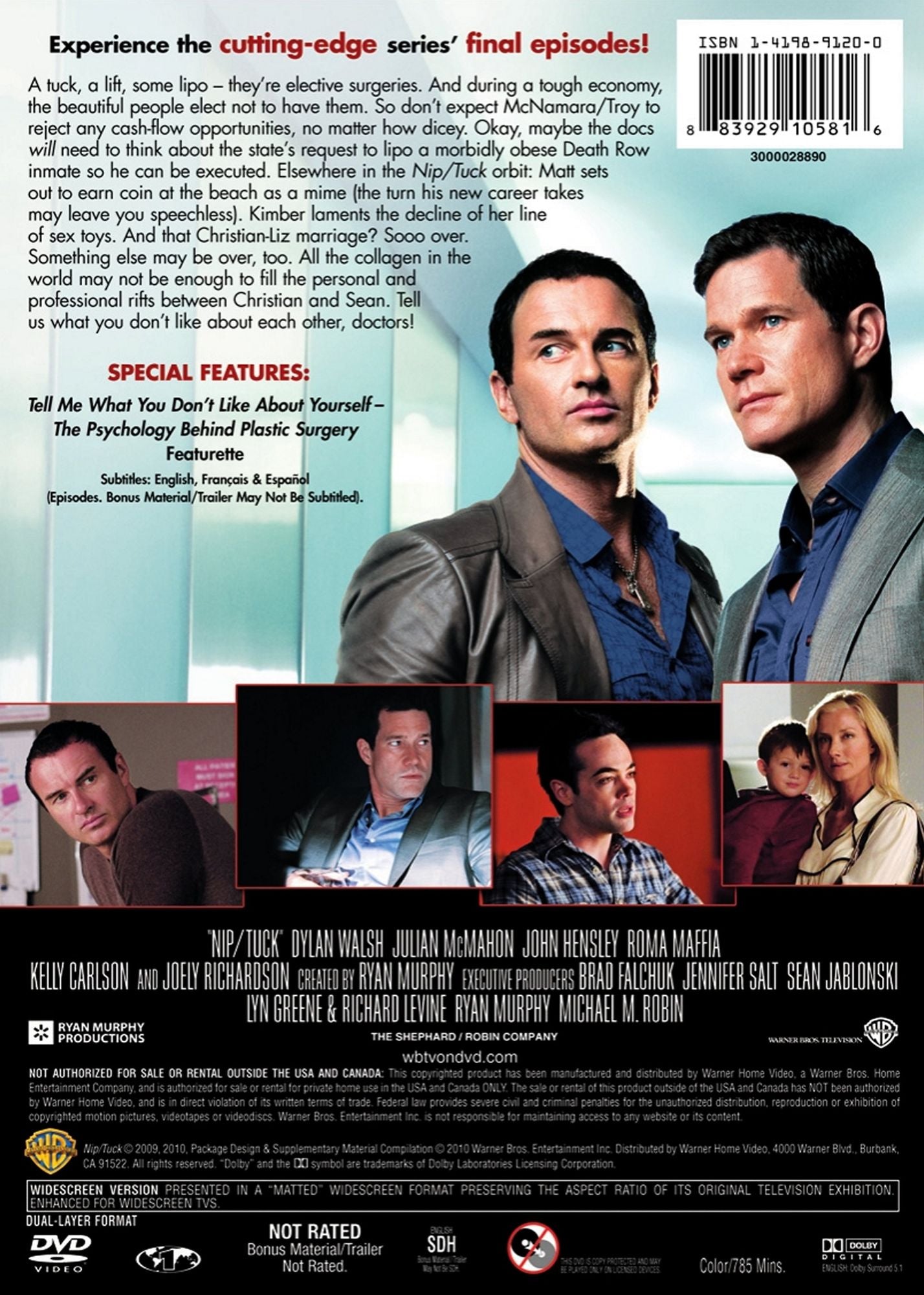 Nip/Tuck: The Sixth and Final Season [5 Discs]