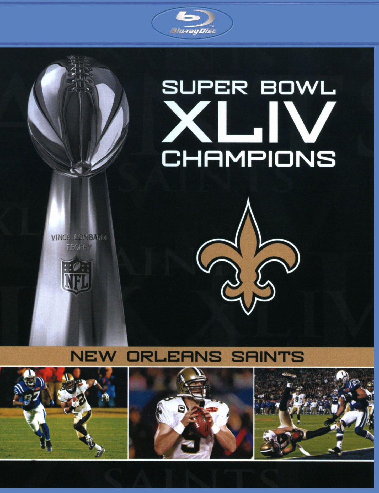 NFL: Super Bowl XLIV Champions - New Orleans Saints [Blu-ray]
