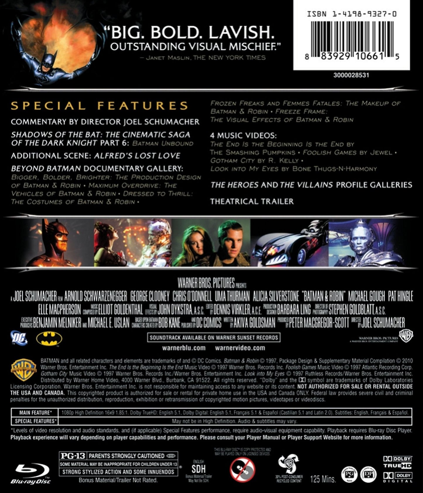 Batman and Robin [Blu-ray]