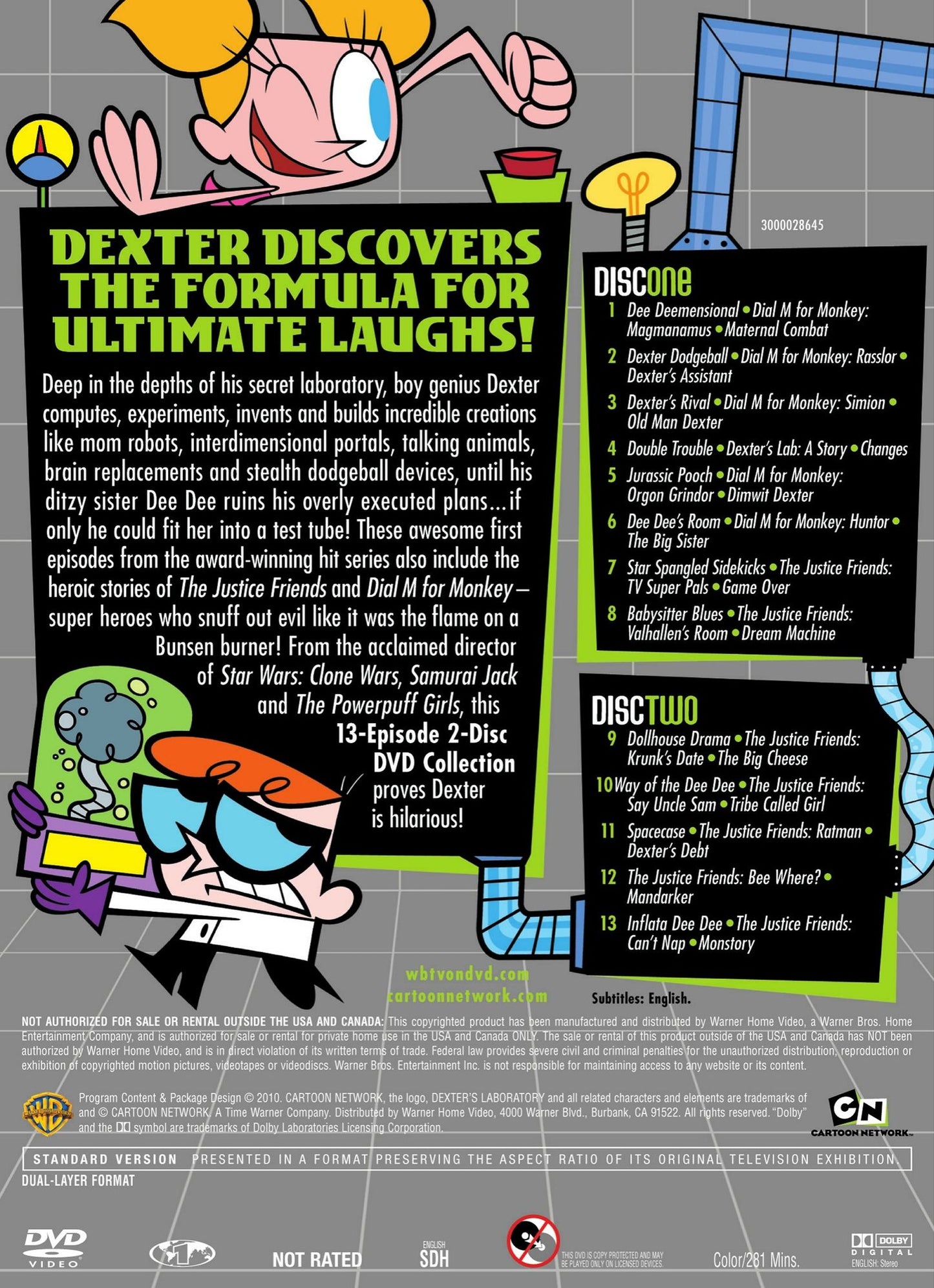 Dexter's Laboratory: Season One [2 Discs]