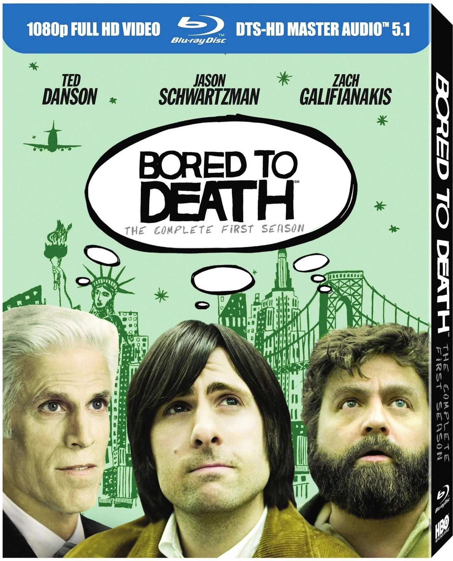 Bored to Death: The Complete First Season [3 Discs] [Blu-ray]