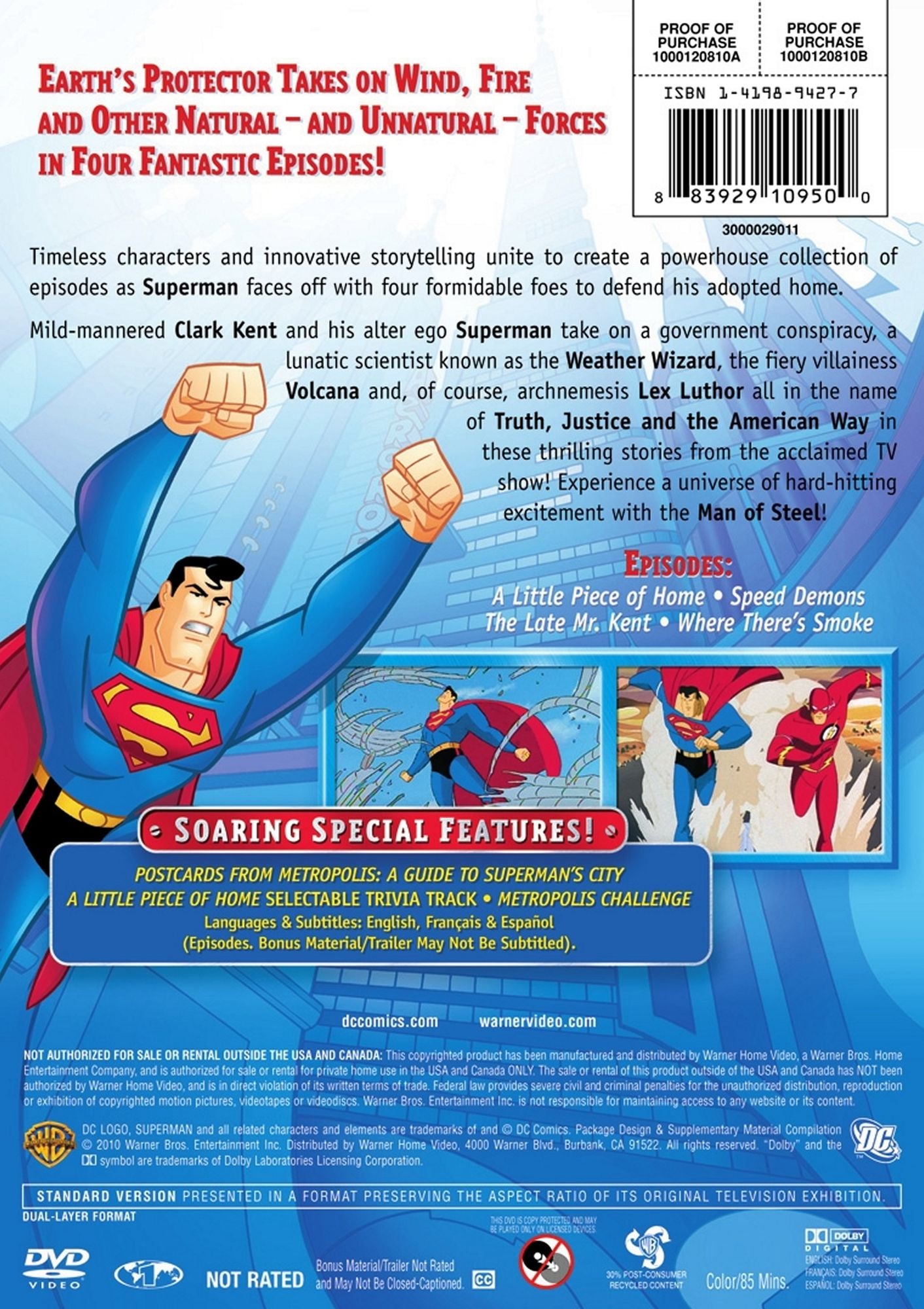 Superman: The Animated Series - A Little Piece of Home