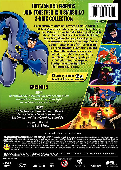 Batman: The Brave and the Bold - Season One, Part One [2 Discs]