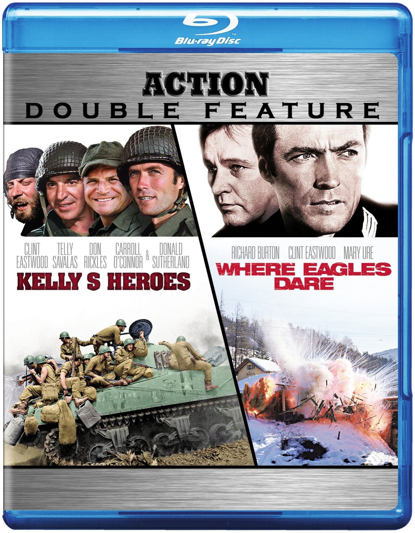 Kelly's Heroes/Where Eagles Dare [Blu-ray]