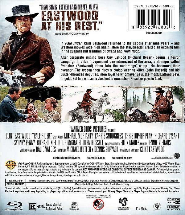 Pale Rider [Blu-ray]