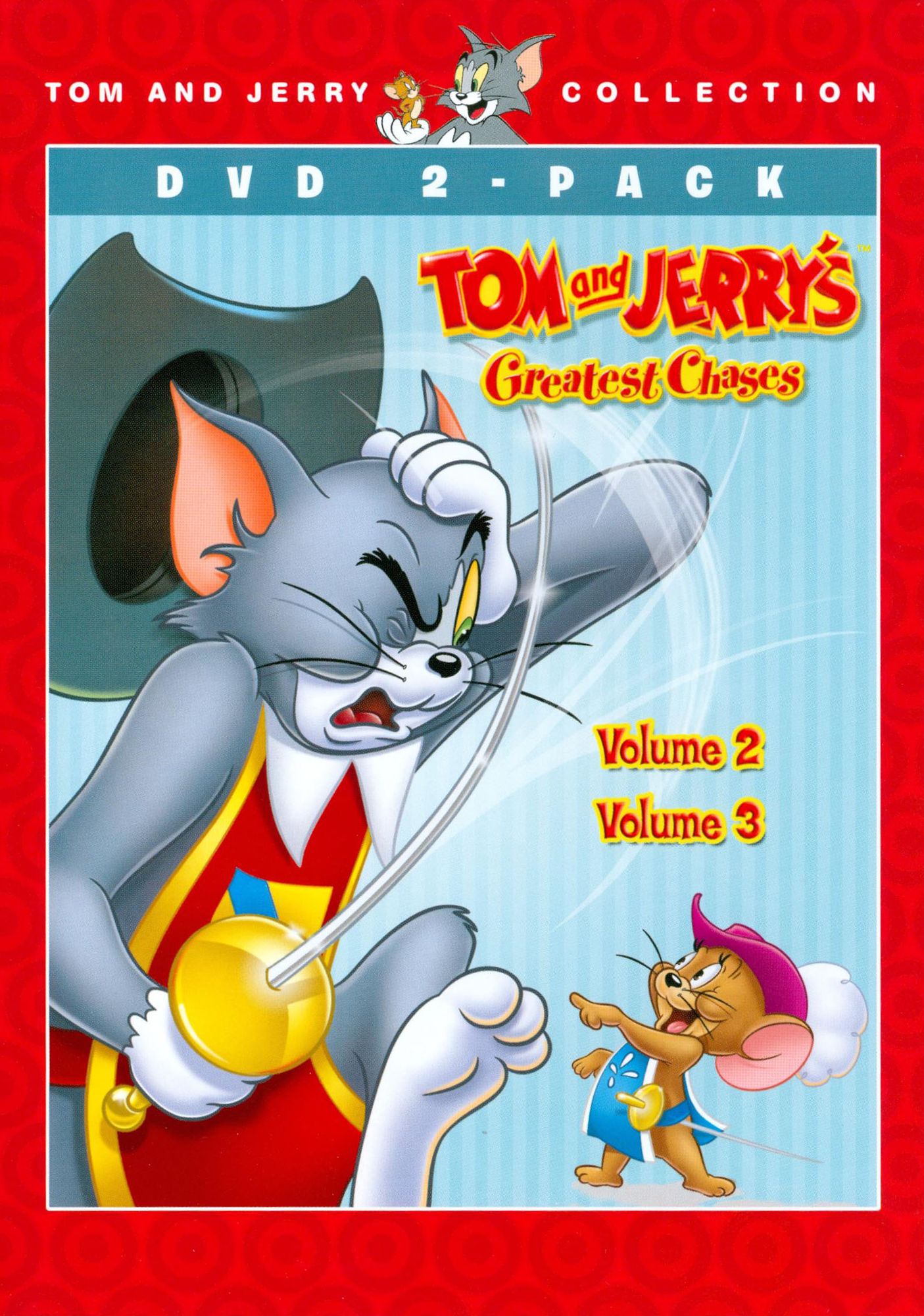 Tom and Jerry Double Feature: Greatest Chases, Vols. 2 & 3 [2 Discs]