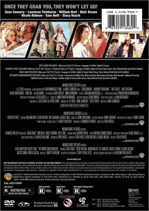 Cult Thrillers Collection: 4 Film Favorites [2 Discs]