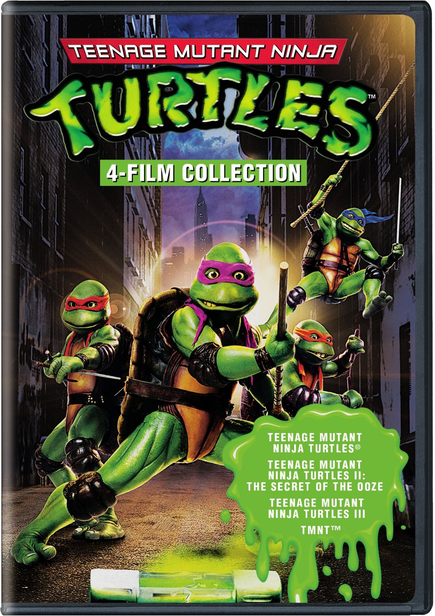 Teenage Mutant Ninja Turtles Collection: 4 Film Favorites [2 Discs]