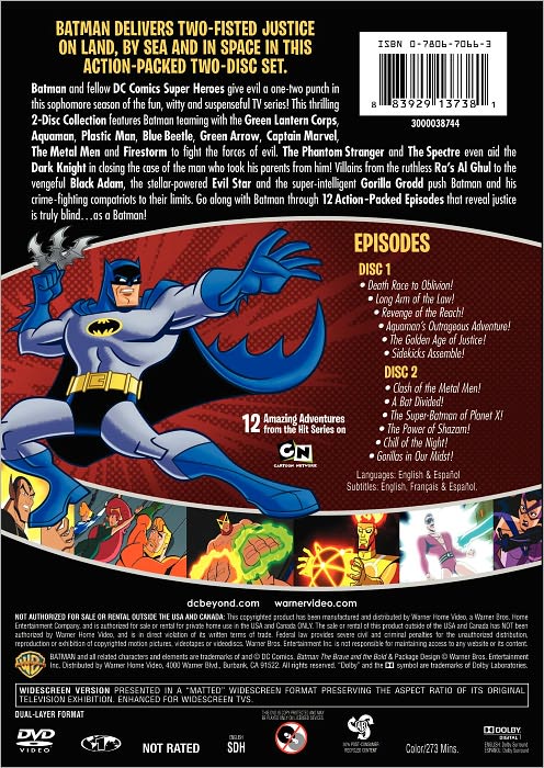 Batman: The Brave and the Bold - Season Two, Part One [2 Discs]