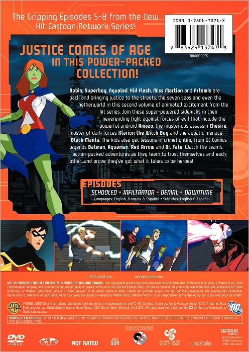 Young Justice: Season One, Vol. 2