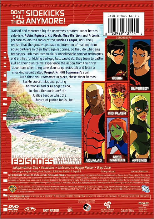 Young Justice: Season One, Vol. 1