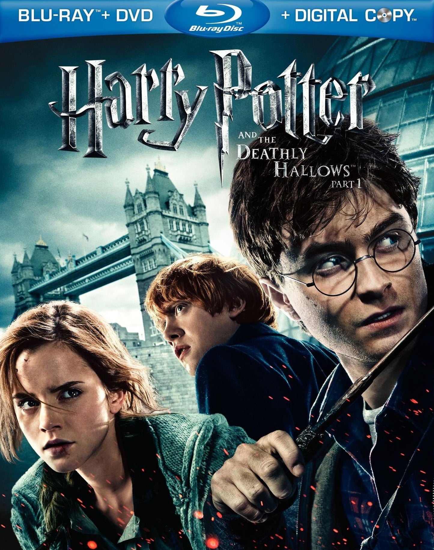 Harry Potter and the Deathly Hallows, Part 1 [3 Discs] [Includes Digital Copy] [Blu-ray/DVD]