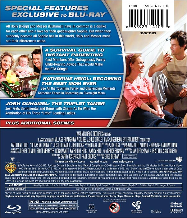 Life as We Know It [2 Discs] [Blu-ray/DVD]