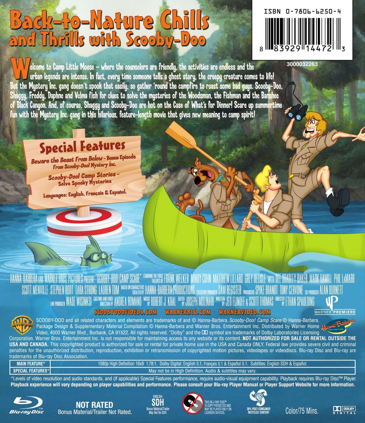 Scooby-Doo!: Camp Scare [2 Discs] [Blu-ray/DVD]