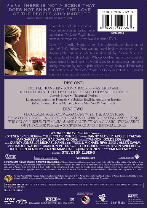 The Color Purple [Special Edition] [2 Discs]