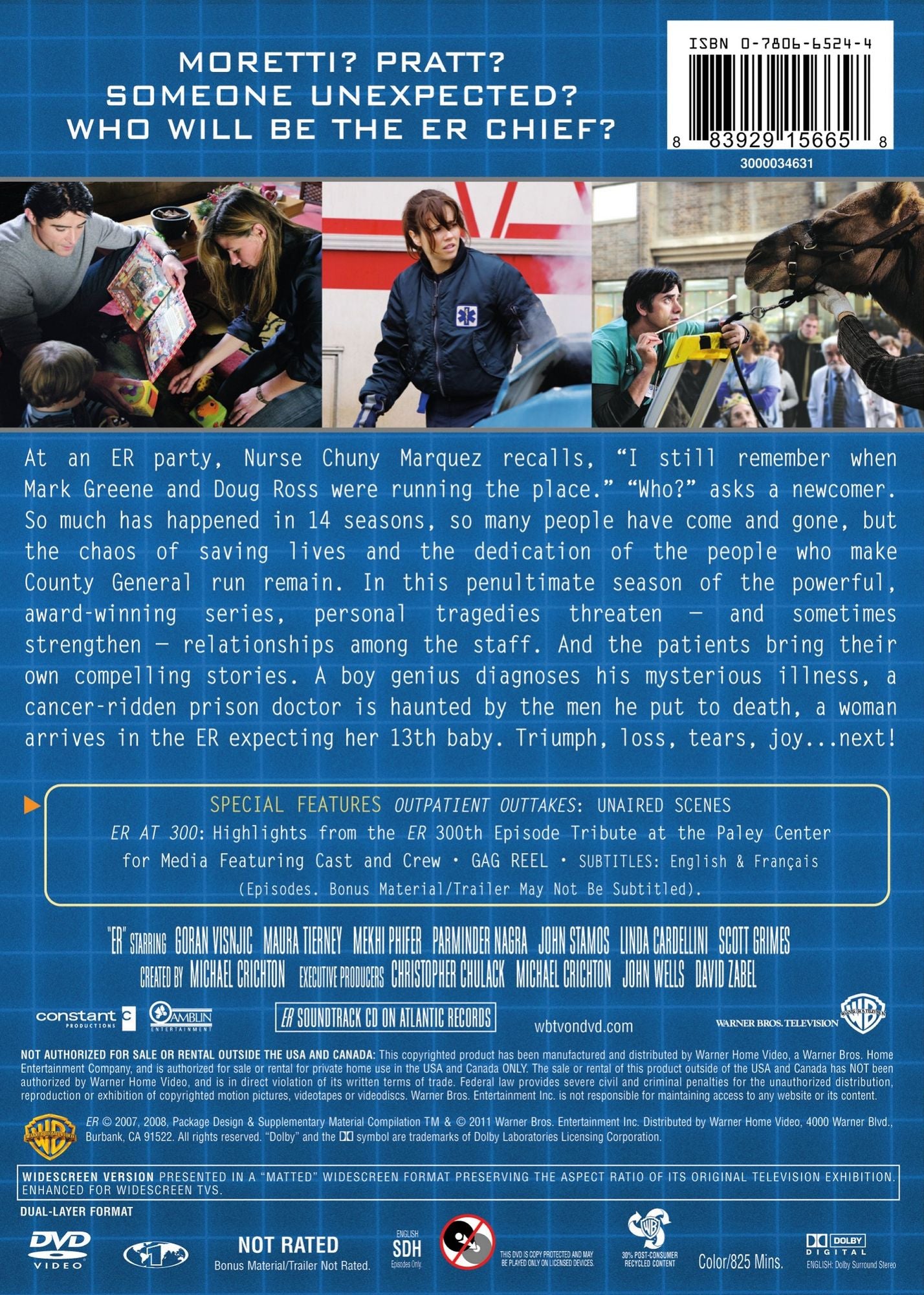 ER: The Complete Fourteenth Season [5 Discs]