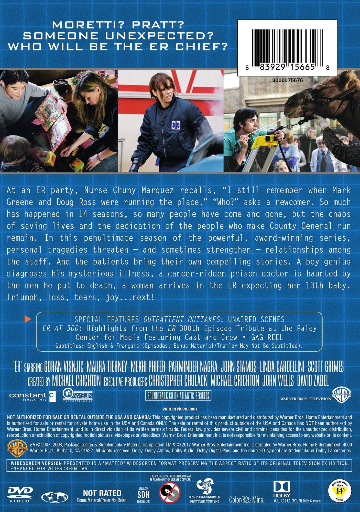 ER: The Complete Fourteenth Season [5 Discs]