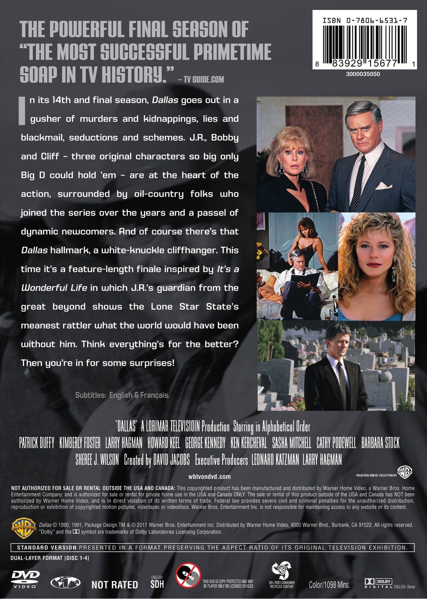 Dallas: The Complete Fourteenth Season [5 Discs]