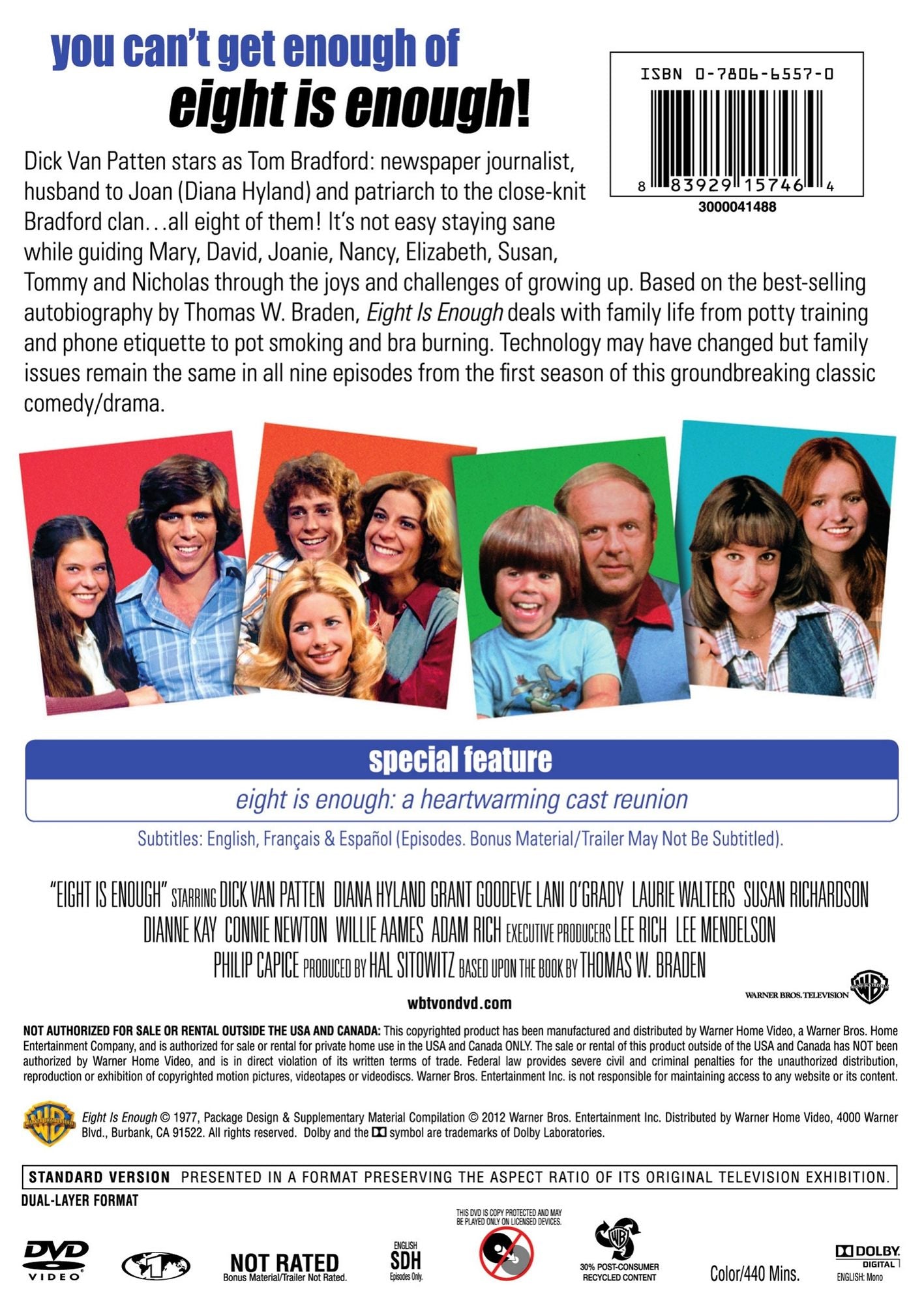 Eight Is Enough: The Complete First Season [2 Discs]