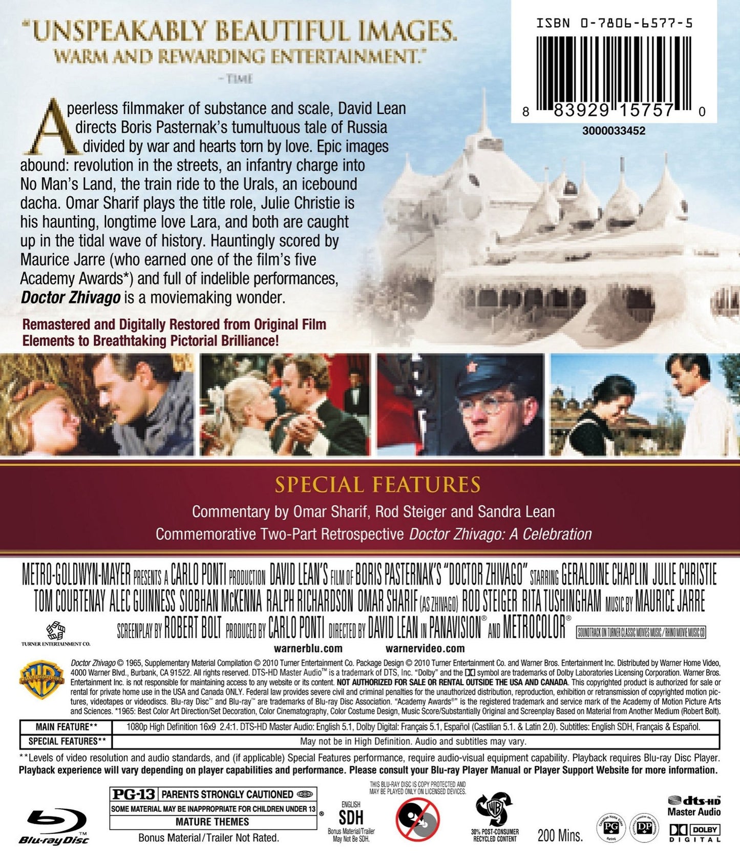 Doctor Zhivago [Anniversary Edition] [Blu-ray]