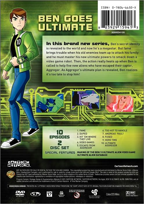 Ben 10: Ultimate Alien, Vol. 1 [2 Discs]