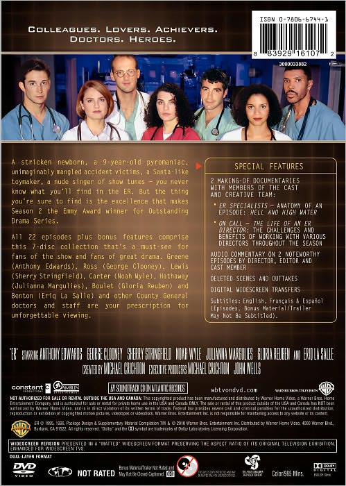 ER: The Complete Second Season [7 Discs]