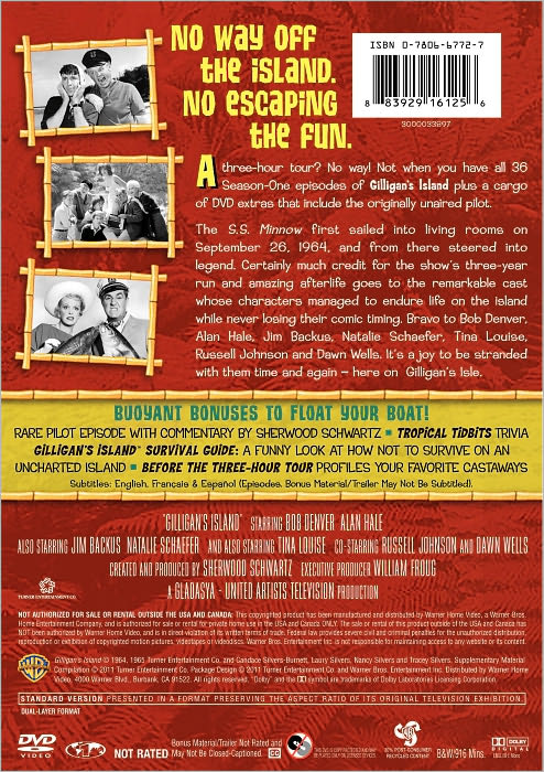 Gilligan's Island: The Complete First Season [6 Discs]