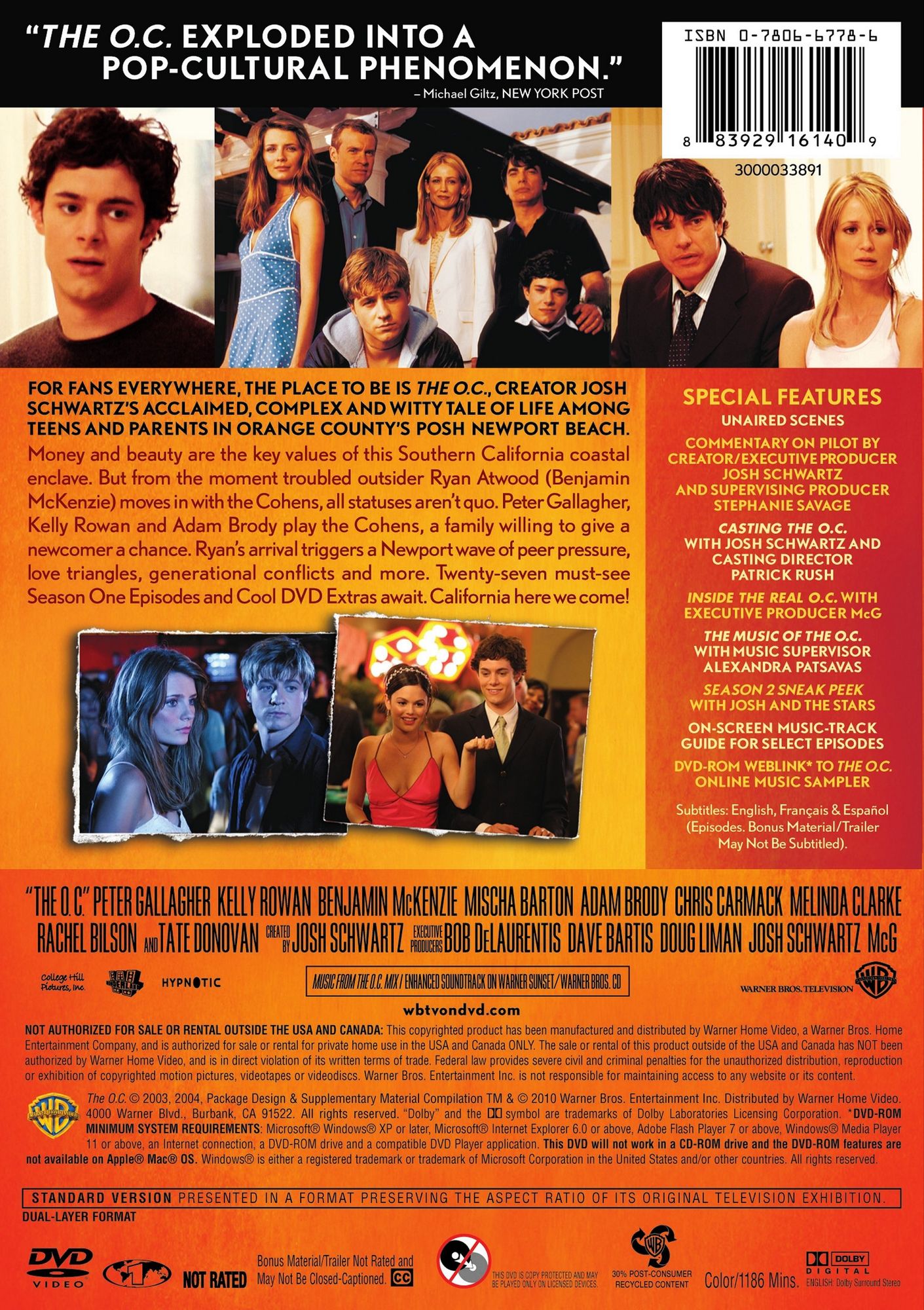 The O.C.: The Complete First Season [7 Discs]