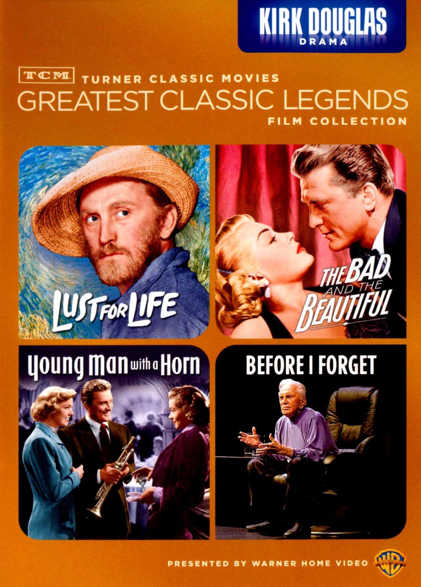 TCM Greatest Classic Legends Film Collection: Kirk Douglas Drama [4 Discs]