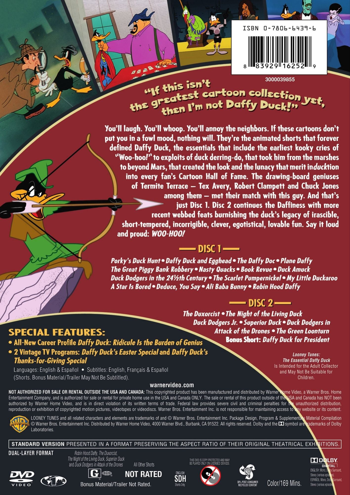 The Essential Daffy Duck [2 Discs]