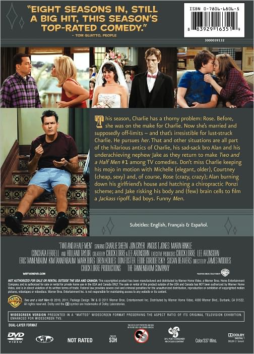 Two and a Half Men: The Complete Eighth Season [2 Discs]