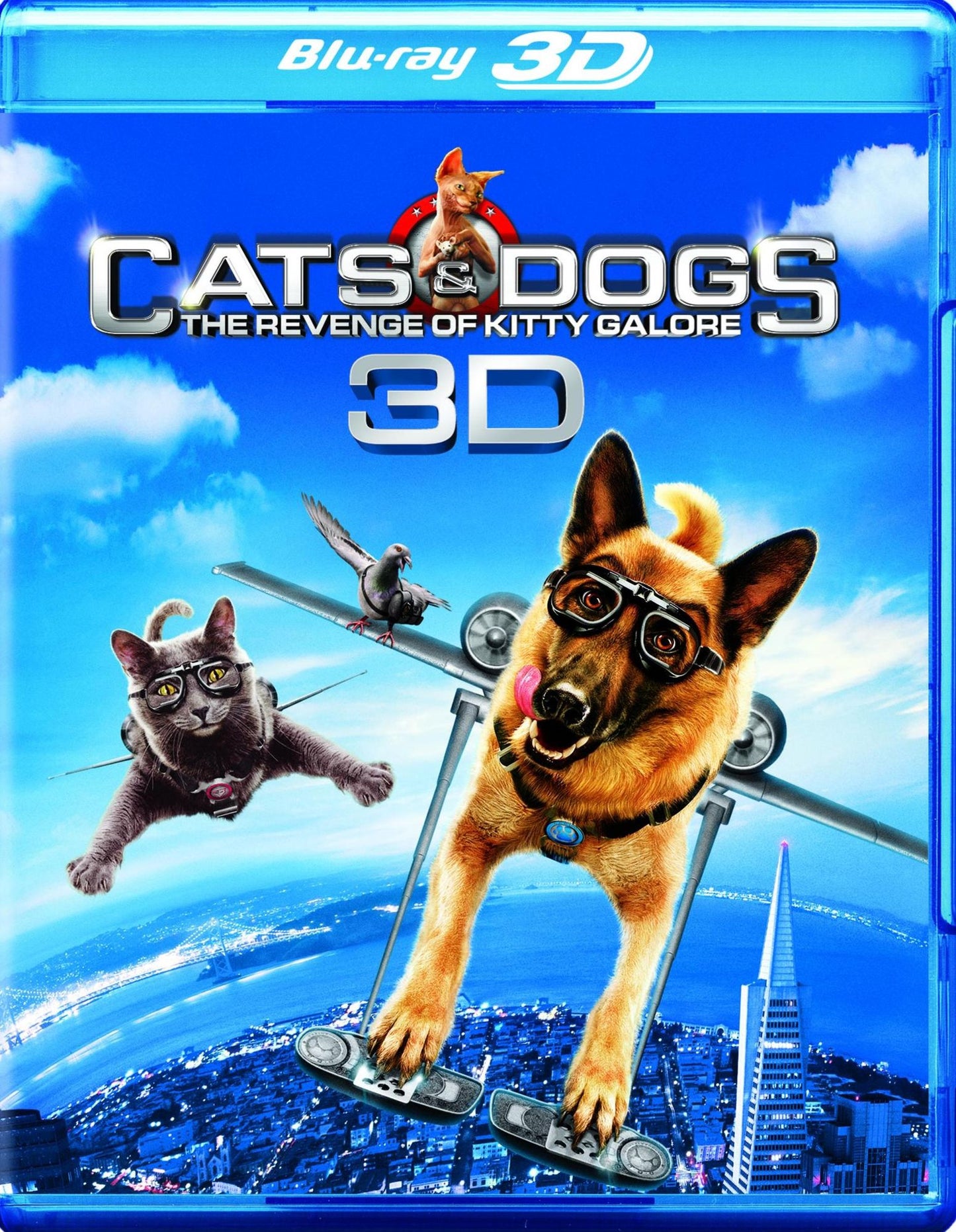 Cats & Dogs: The Revenge of Kitty Galore [3D] [Blu-ray]