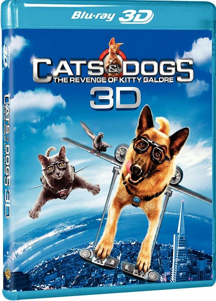 Cats & Dogs: The Revenge of Kitty Galore [3D] [Blu-ray]