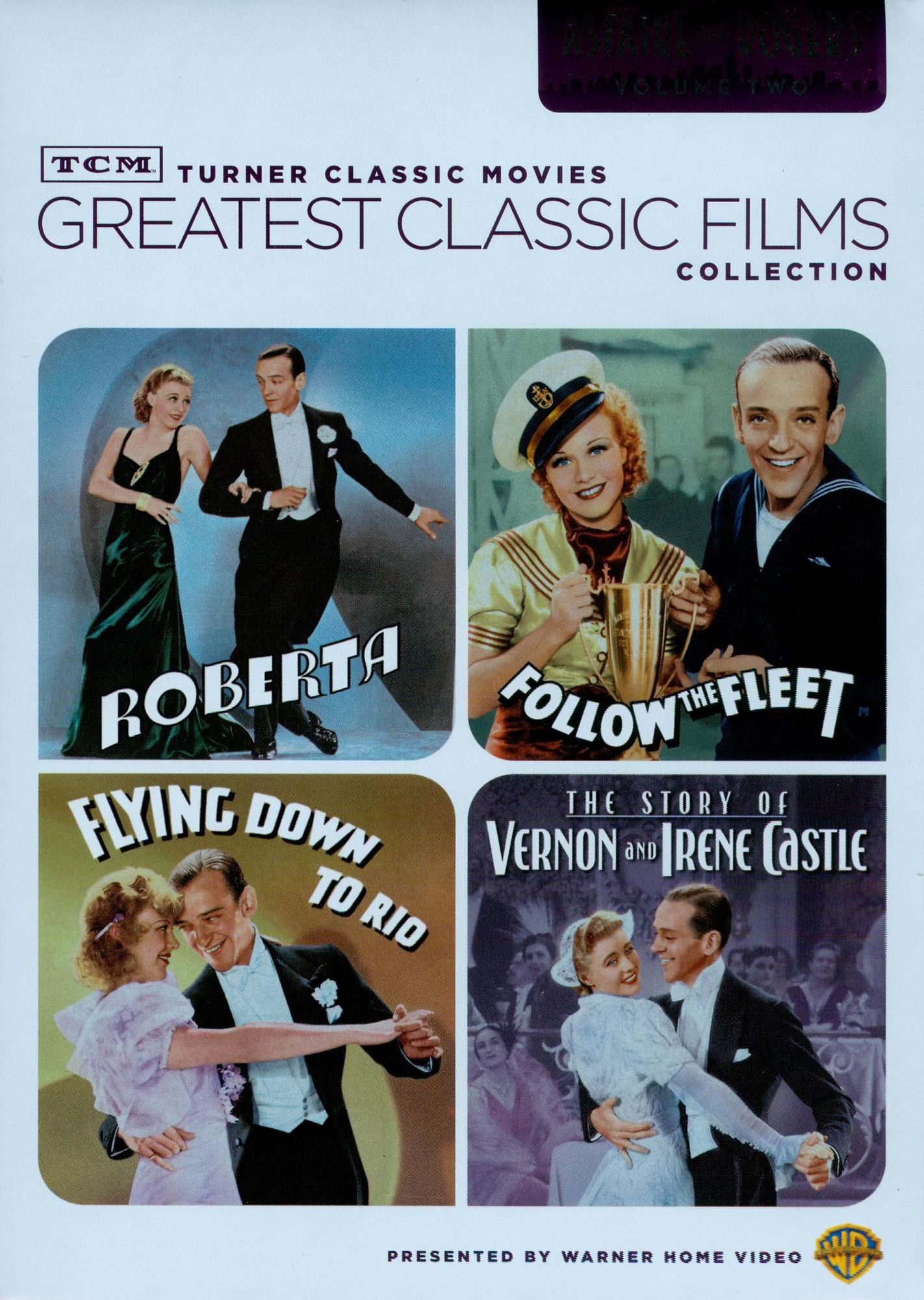 TCM Greatest Classic Films Collection: Astaire and Rogers, Vol. 2 [4 Discs]
