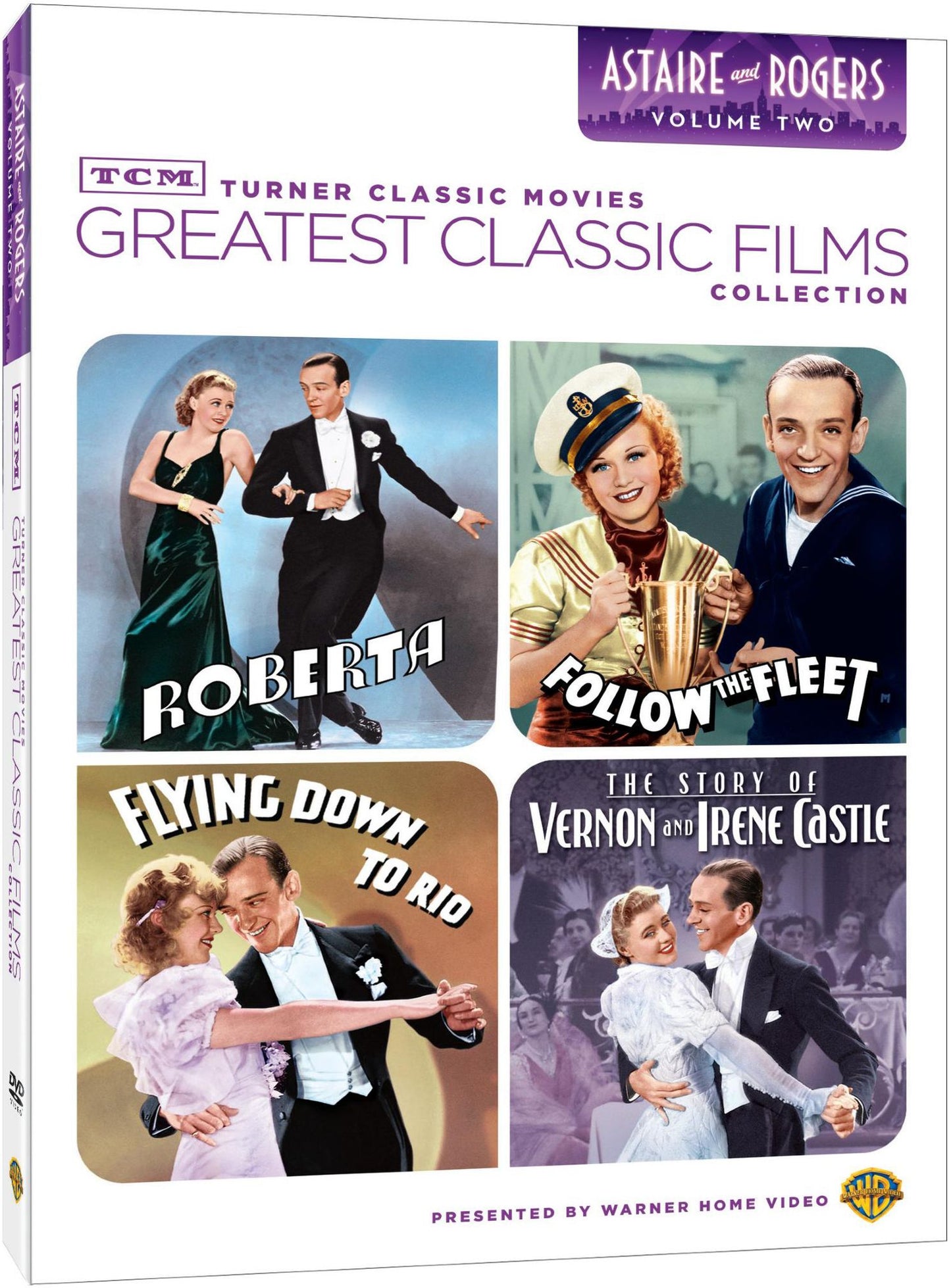 TCM Greatest Classic Films Collection: Astaire and Rogers, Vol. 2 [4 Discs]