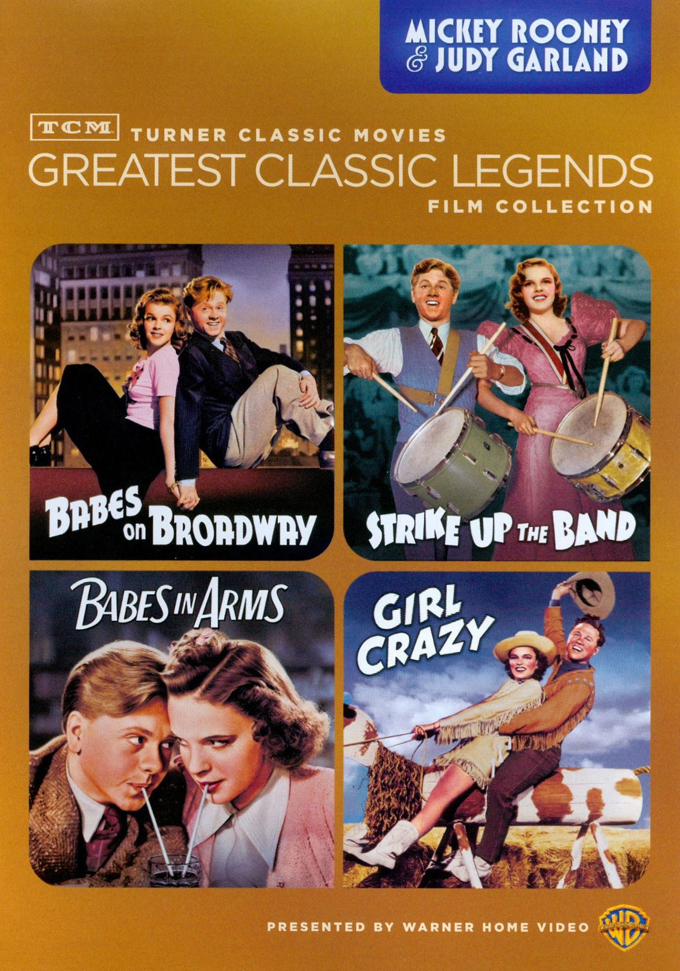TCM Greatest Classic Films Collection: Mickey Rooney & Judy Garland [4 Discs]